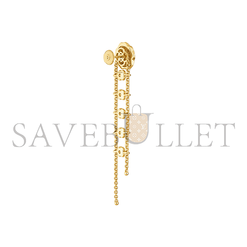 ch**el bouton de camÉlia S*pple transformable earrings j12837